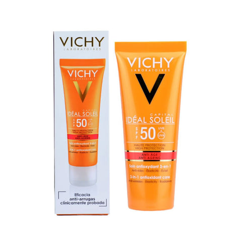 Vichy Capital Ideal Soleil Anti-aging SPF50 50ml - Jag Couture Beauty