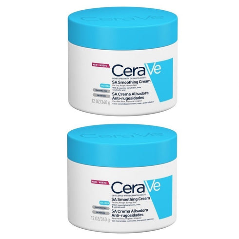 Cerave SA Anti-Roughness Smoothing Cream 2x340g - Jag Couture Beauty