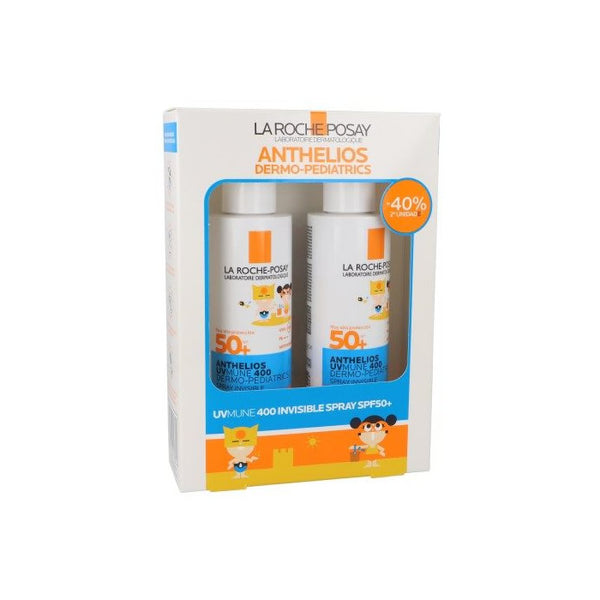 La Roche Posay Anthelios Dermo Pediatrics Spray Spf50+ 2x200ml - Jag Couture Beauty