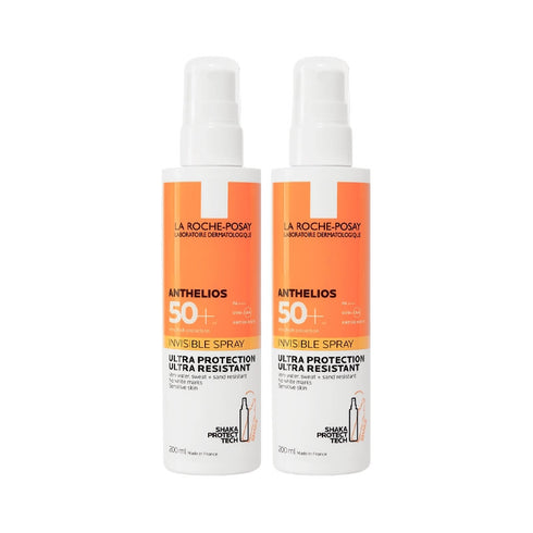 La Roche Posay Anthelios Invisible Spray Spf50 2x200ml - Jag Couture Beauty
