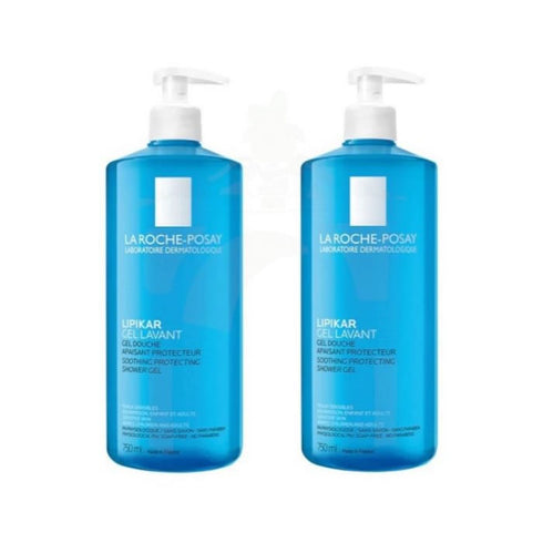 La Roche Posay Lipikar Gel Lavant 2x750ml - Jag Couture Beauty
