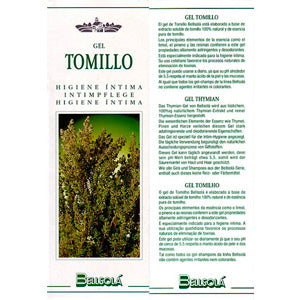 Bellsola Gel Tomillo 250ml - Jag Couture Beauty