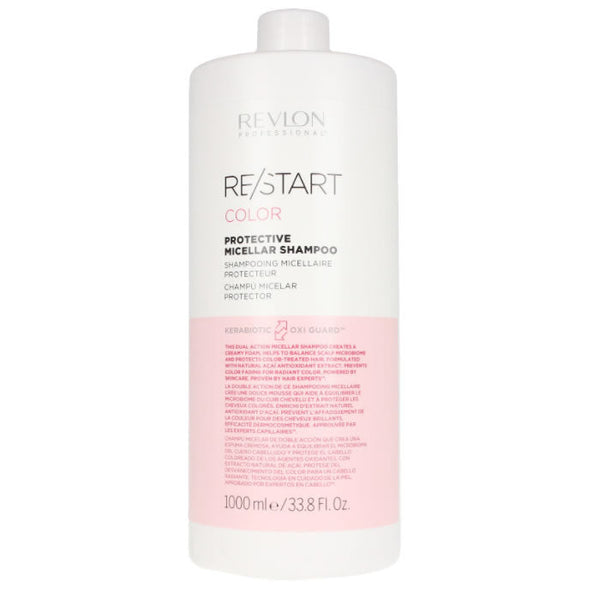 Revlon Re-Start Color Protective Micellar Shampoo 1000ml Jag Couture Beauty