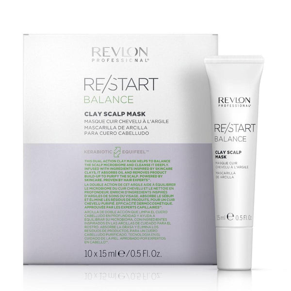 Revlon Re-Start Balance Clay Scalp Mask 1un - Jag Couture Beauty