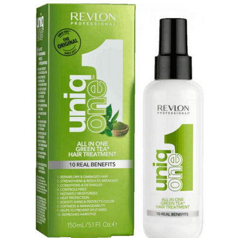 Revlon Uniq One Green Tea All In One Hair Treatment 150ml Jag Couture Beauty