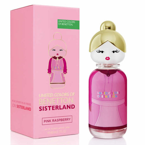 Benetton Sisterland Pink Raspberry Eau De Toilette Spray 80ml - Jag Couture Beauty