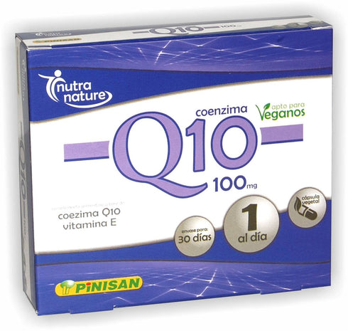 Pinisan Coenzima Q10 100 Mg 30 Caps Jag Couture Beauty