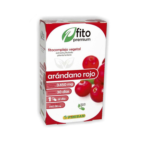 Pinisan Fitopremium Arandano Rojo 30 Caps Jag Couture Beauty