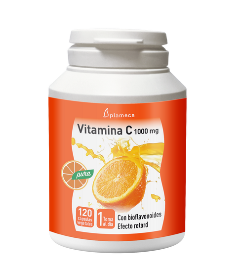 Plameca Vitamina C 1000 Mg Retard 120 Vcaps