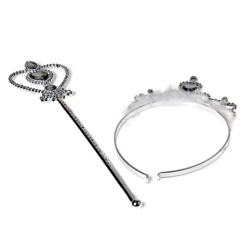 Inca Crown + Silver Wand Jag Couture Beauty