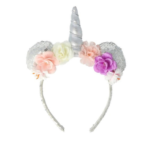 Inca Unicorn Sequin Headband Jag Couture Beauty
