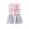 Inca Silver Tutu + Ribbon With Crown Jag Couture Beauty