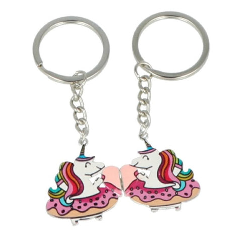 Inca Unicorn Keychains With Magnet BFF 2 Units Jag Couture Beauty