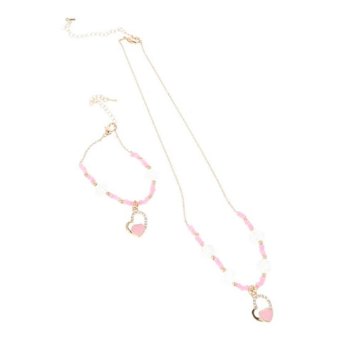 Inca Hearts Necklace + Bracelet - Jag Couture Beauty