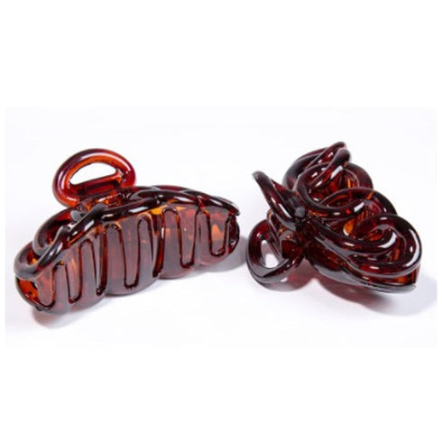 Inca Large French Shell Clamp 1 Unit Jag Couture Beauty