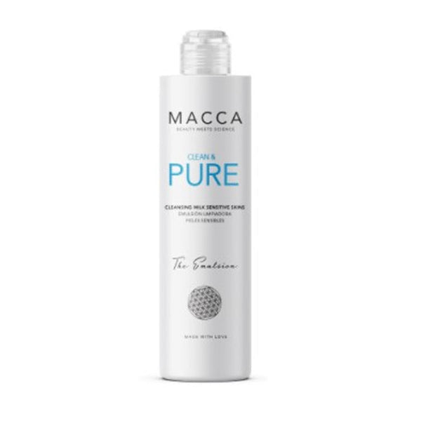 Macca Clean & Pure Cleansing Milk Sensitive Skins 200ml Jag Couture Beauty