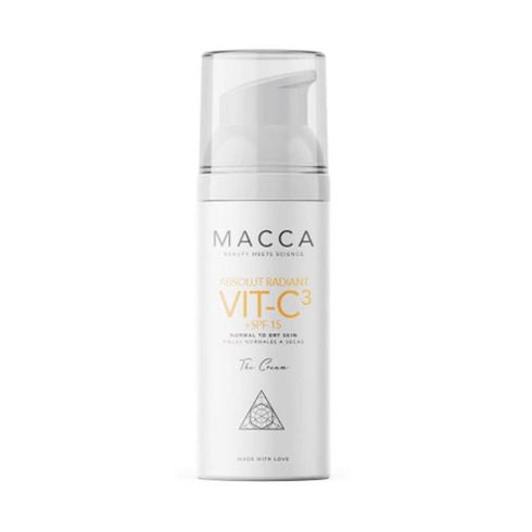 Macca Absolut Radiant Vit-C3 The Cream Spf15 50ml Jag Couture Beauty