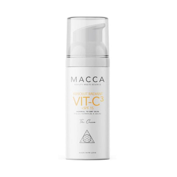 Macca Absolut Radiant Vit-C3 The Cream Spf15 50ml Jag Couture Beauty