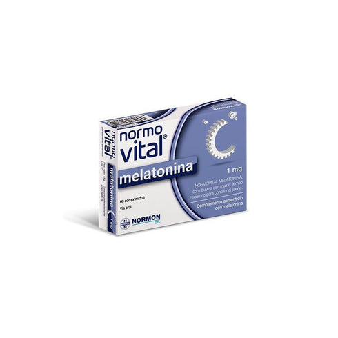 Normon Normovital Melatonina 1mg 60 Comprimidos - Jag Couture Beauty