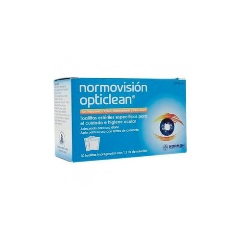 Normon Normovisión Opticlean 30 Toallitas Jag Couture Beauty