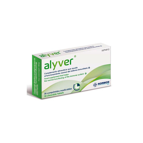 Alyver 30 Comprimidos Masticables - Jag Couture Beauty