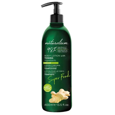 Naturalium Super Food Ginger Toning Body Lotion 400ml - Jag Couture Beauty