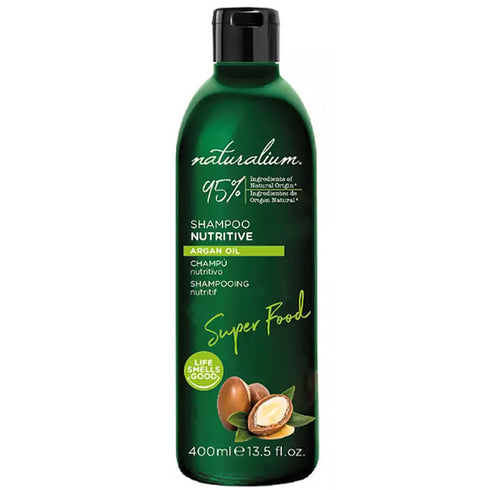 Naturalium Super Food Argan Oil Nutritive Shampoo 400ml - Jag Couture Beauty