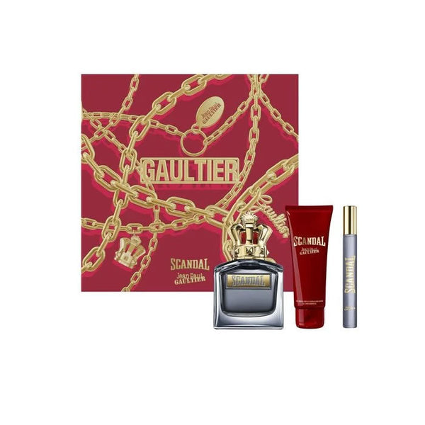 Jean Paul Gaultier Scandal for Him Eau de Toilette Spray 100ml Set 3 Pieces Jag Couture Beauty