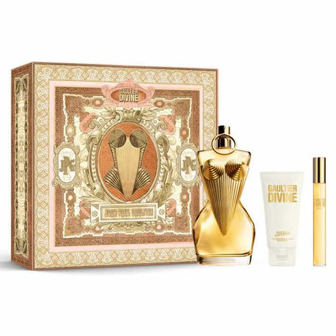 Jean Paul Gaultier Divine Eau De Perfume Spray 100ml Set 3 Pieces - Jag Couture Beauty