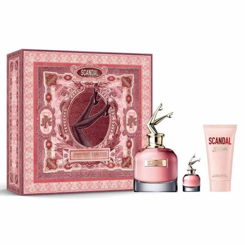 Jean Paul Gaultier Scandal Eau De Perfume Spray 80ml Set 3 Pieces - Jag Couture Beauty