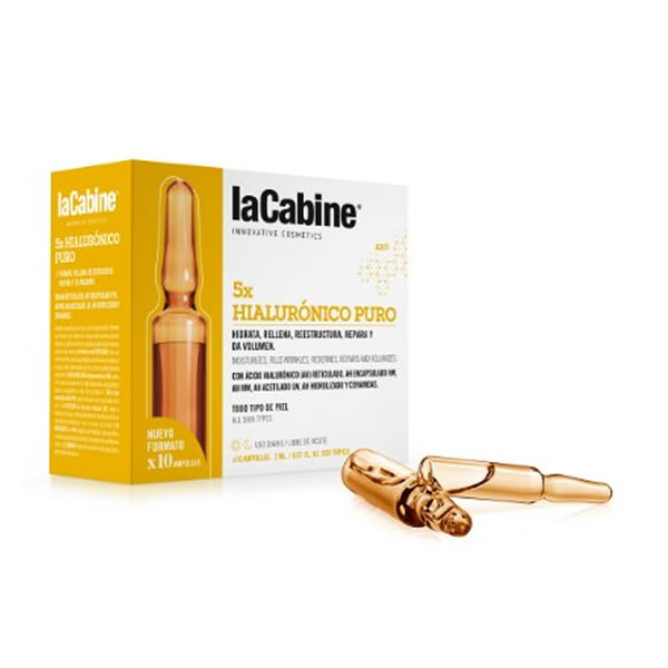 La Cabine 5x Hyaluronic Pure Ampoules 10x2ml - Jag Couture Beauty