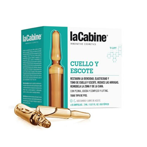 La Cabine Neck And Neckline Ampoules 10x2ml - Jag Couture Beauty