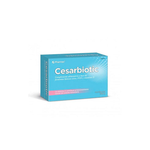 Pharmex Cesarbiotic Probioticos 20 Sobres Jag Couture Beauty
