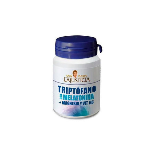 Ana María Lajusticia Tryptophan Melatonin Magnesium Vitamin B6 60 Tablets Jag Couture Beauty