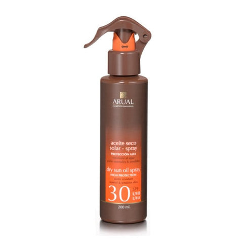 Arual Dry Oil Spray Spf30 200ml Jag Couture Beauty