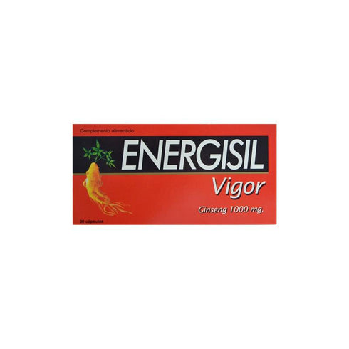 Pharma Otc Vigor Energisil 1000mg 30 Capsules Jag Couture Beauty