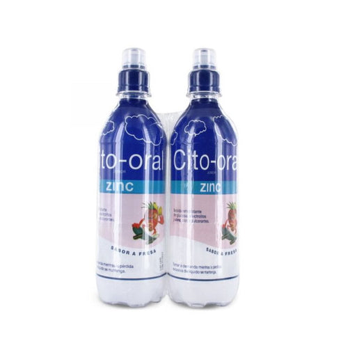Cito-Oral Ern Cito Oral Zinc Junior Strawberry 2x 500ml Jag Couture Beauty