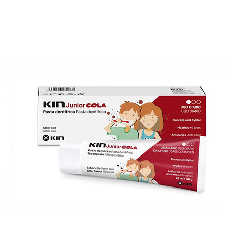Fluorkin Junior Zahnpasta mit Cola-Geschmack, 75 ml