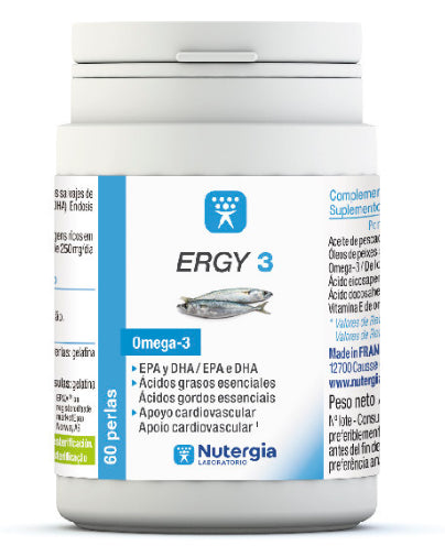 Nutergia Ergy 3 60 Perlas Jag Couture Beauty