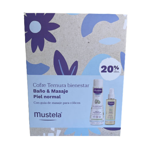 Mustela Normal Skin Bath & Massage Set 2 Pieces - Jag Couture Beauty