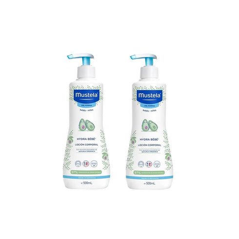 Mustela Hydra Baby Body Milk Duplo Pack 2x500ml - Jag Couture Beauty