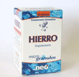 Neo Microgranulos Hierro 50 Caps Jag Couture Beauty