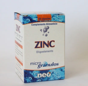 Neo Microgranulos Zinc 50 Caps Jag Couture Beauty