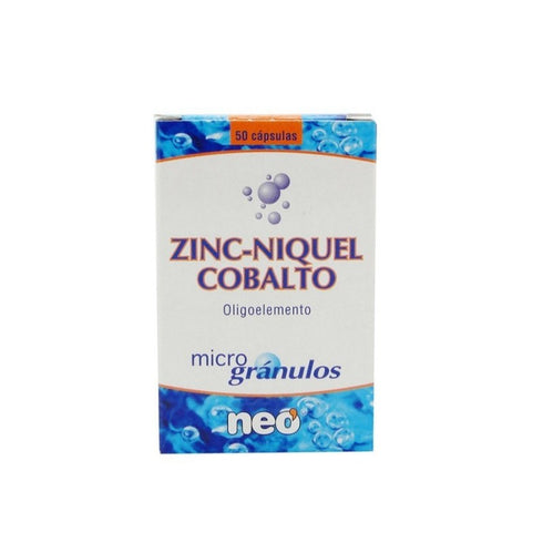 Neo Microgranulos Zinc Niquel Cobalto 50 Caps Jag Couture Beauty