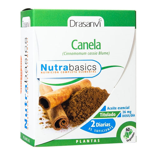 Drasanvi Canela 60 Caps Nutrabasicos Jag Couture Beauty
