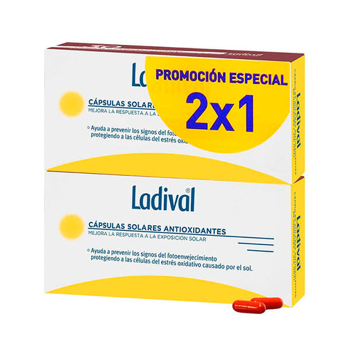 Ladival Antioxidant Sun Capsules 2x30 Capsules - Jag Couture Beauty