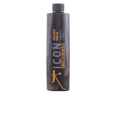 Icon Stained Glass Semi Permanent Hair Color Gilded Gold 300ml Jag Couture Beauty