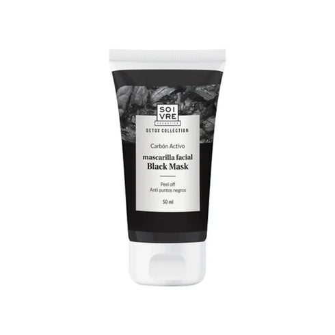 Soiver Black Mask Active Charcoal 50ml - Jag Couture Beauty