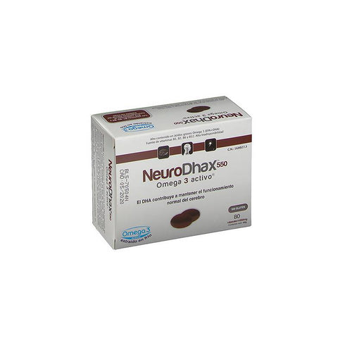 Epadhax Neurodhax Omega 3 550mg 80 Cápsulas Jag Couture Beauty