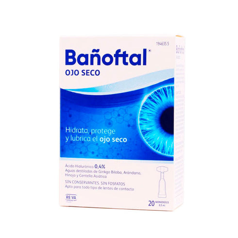 Bañoftal Dry Eye Single Dose 0.4 20U Jag Couture Beauty